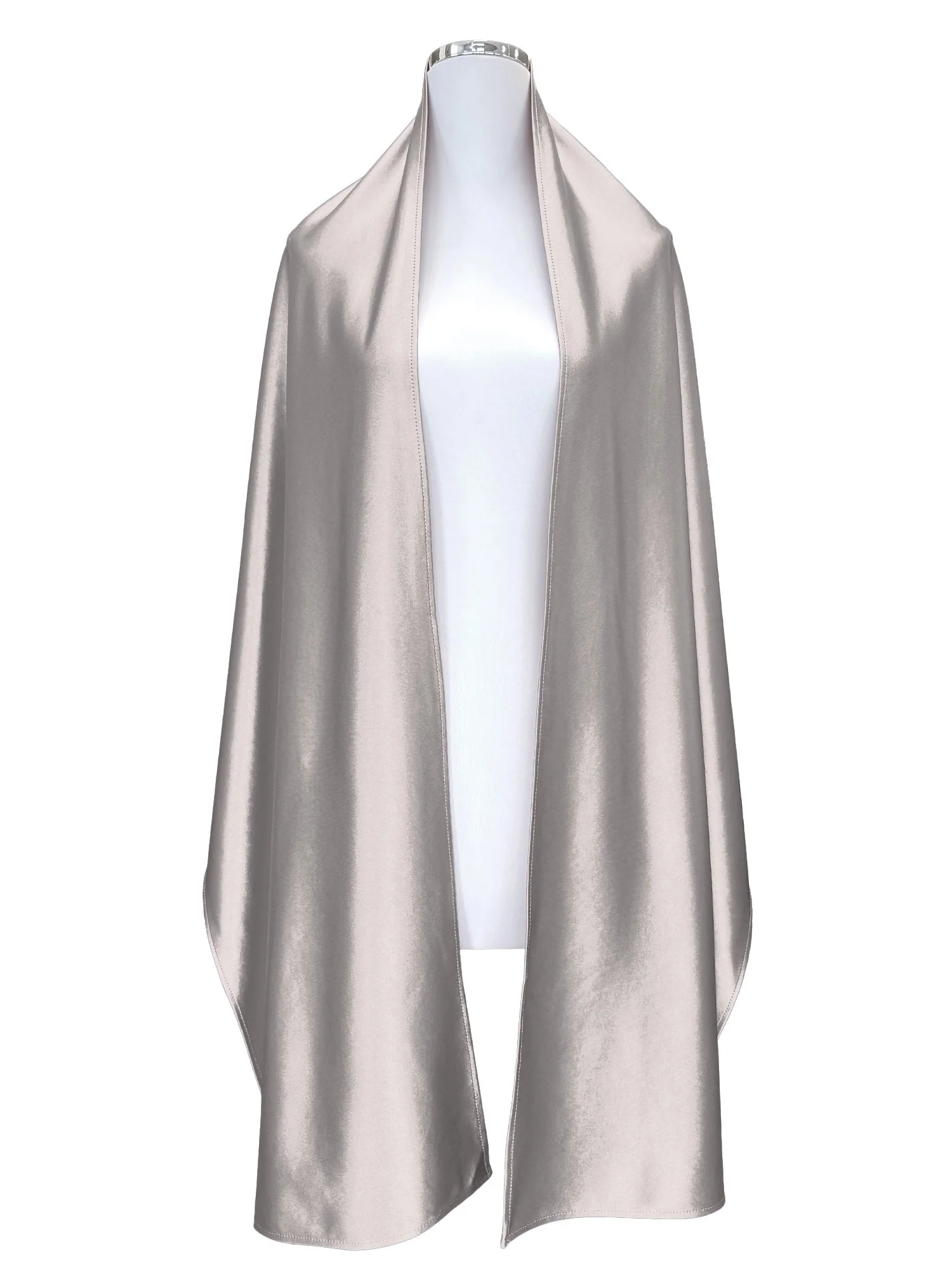 Babaroni Lux Stretch Satin Shawl - Image 10