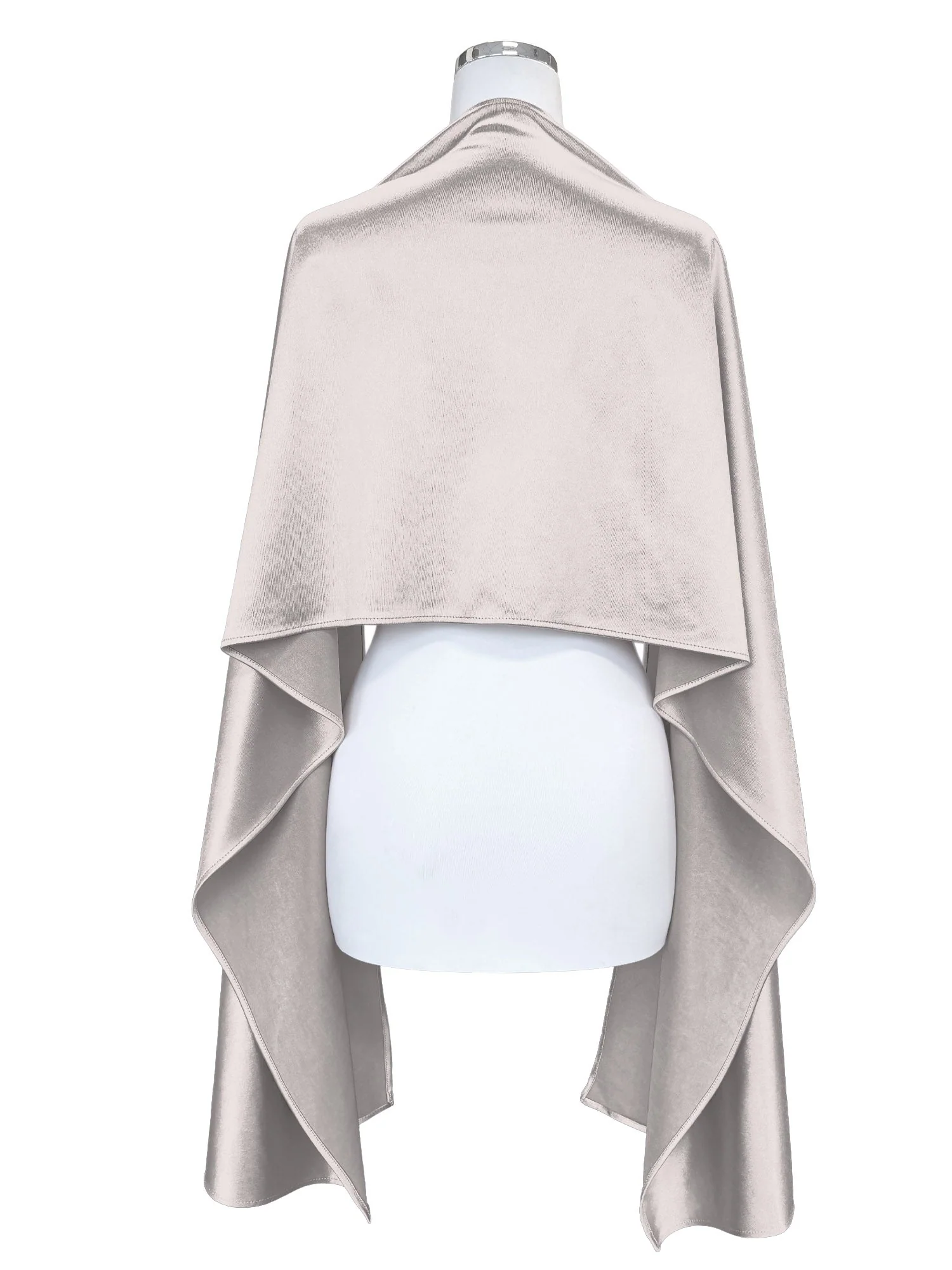 Babaroni Lux Stretch Satin Shawl - Image 11