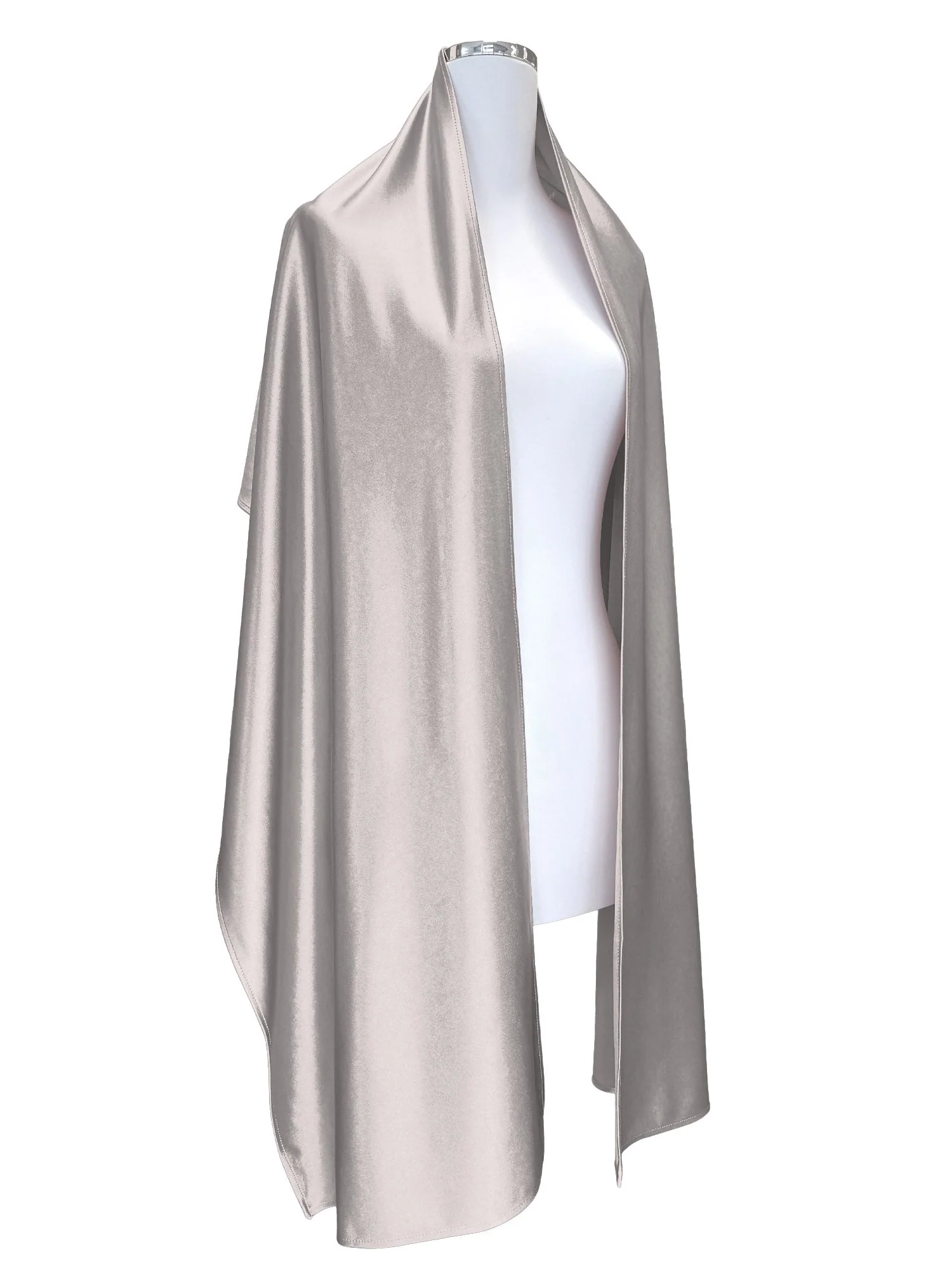 Babaroni Lux Stretch Satin Shawl - Image 12