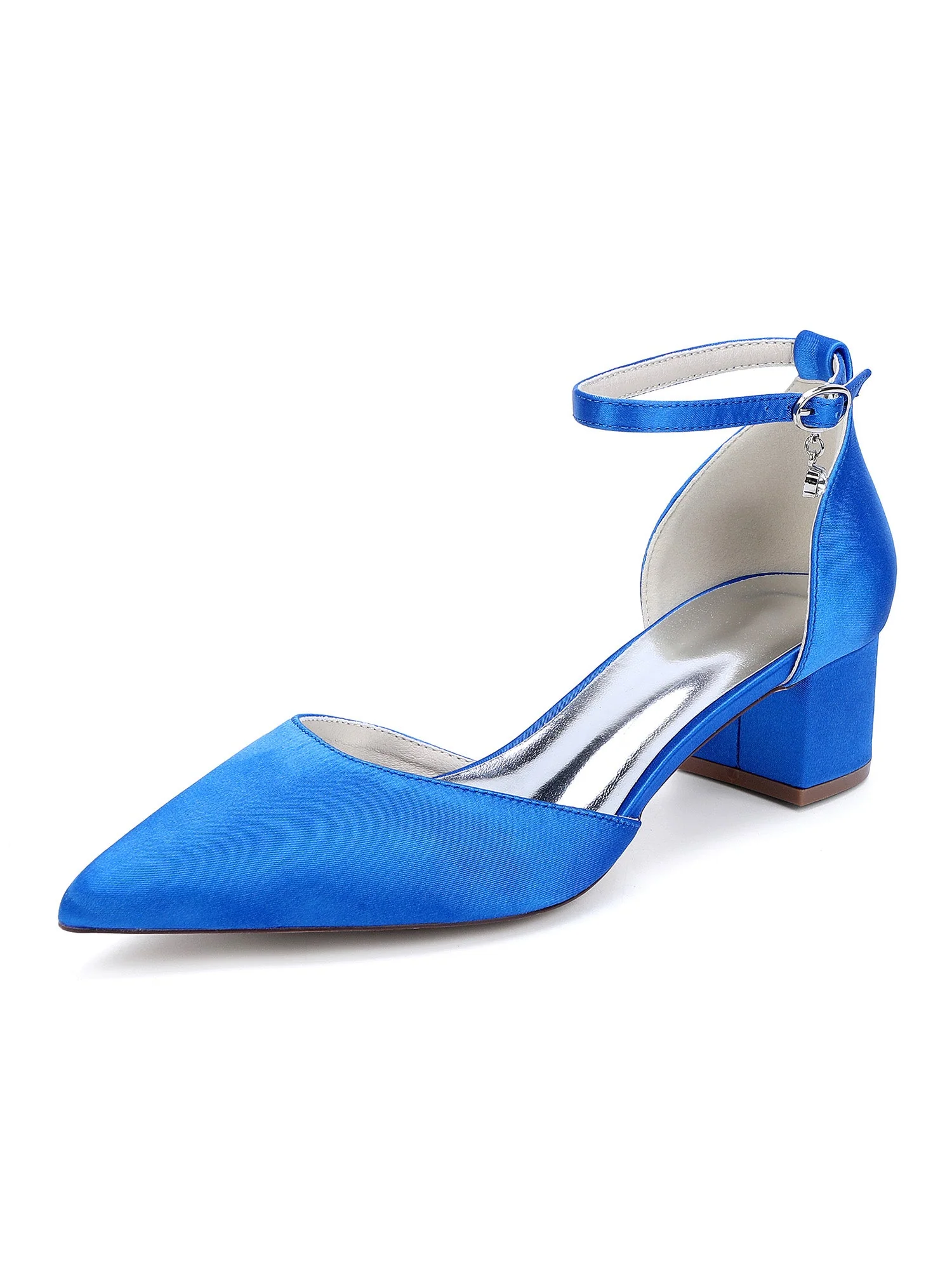 Satin Pointed Toe Women's High Heels - Image 12