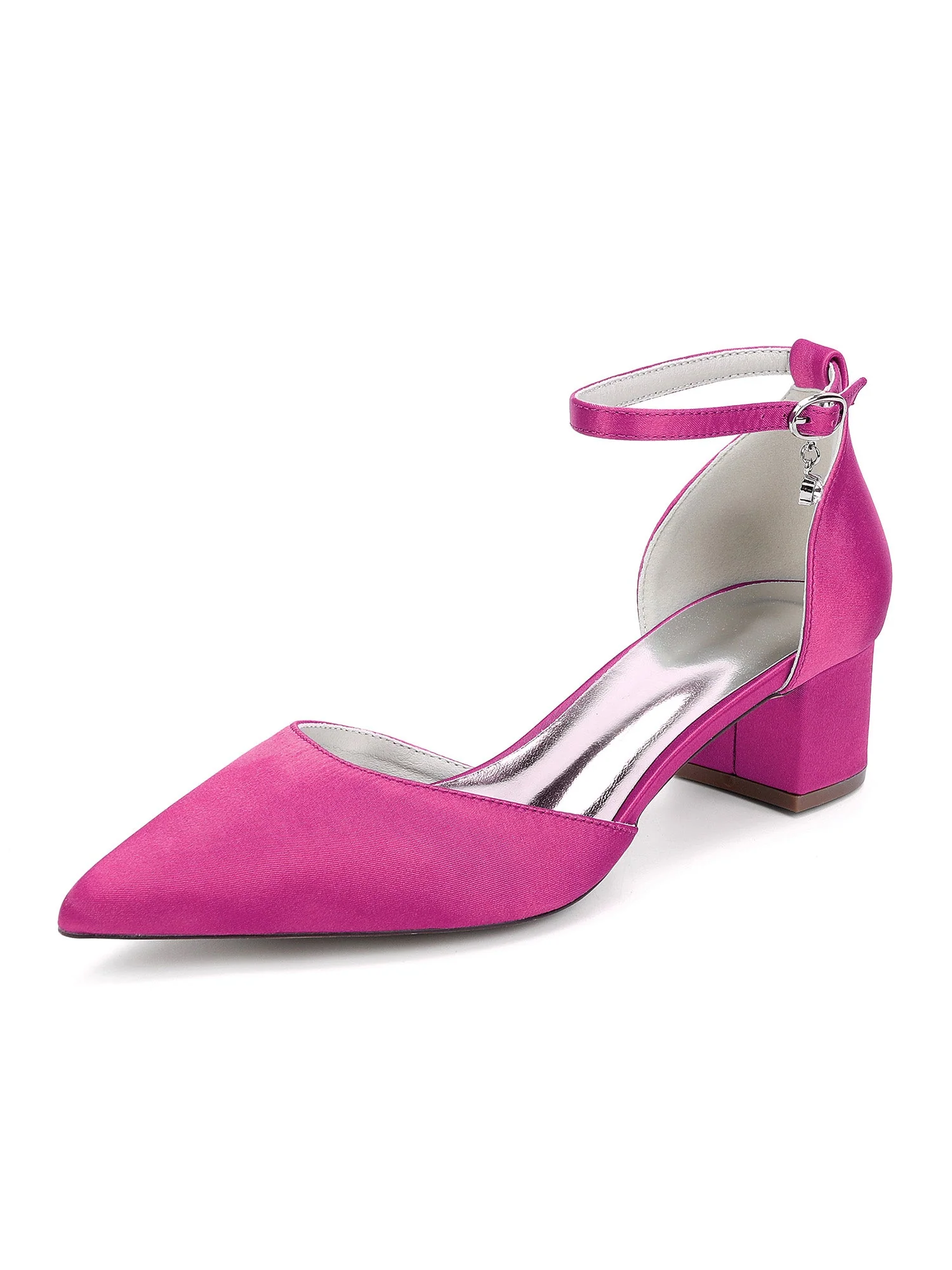 Satin Pointed Toe Women's High Heels - Image 13