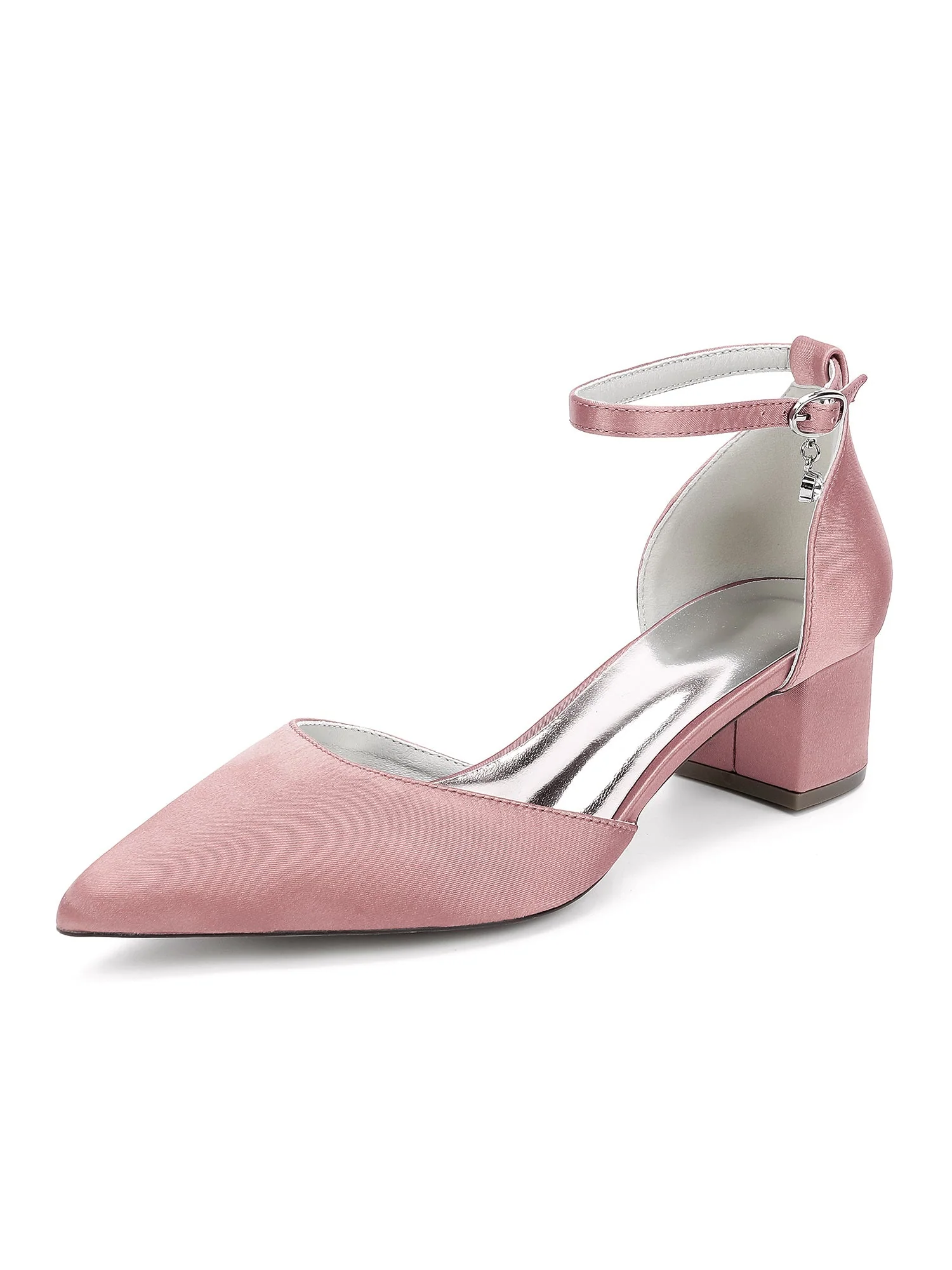Satin Pointed Toe Women's High Heels - Image 14