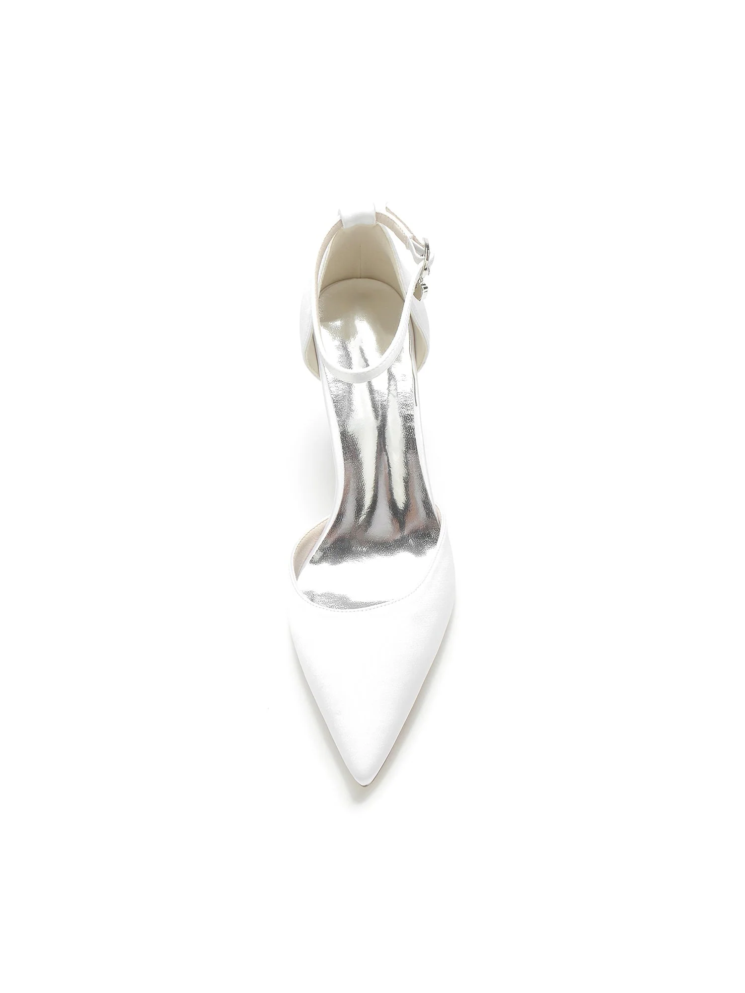 Satin Pointed Toe Women's High Heels - Image 4